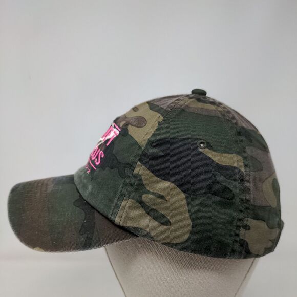 Planet Surplus NSB Strapback Hat Camo OSFA Embroidered Port Authority - Picture 3 of 7